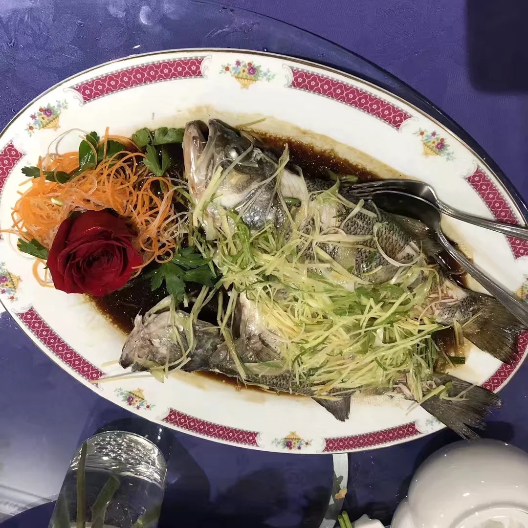 Deep Fried Turbot Fish with Ginger Sauce with Bone 煎封桂花鱼